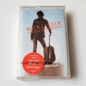 欧版磁带 Mick Jagger - Goddessinthedoorway 欧版磁带 全新未拆 背面盒裂 滚石乐队主唱 The Rolling Stones Goddess In The Doorway