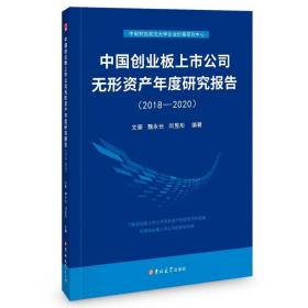 中国创业板上市公司无形资产年度研究报告/文豪 魏永长 闫昱彤