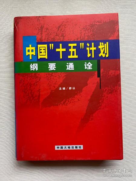 中国“十五”计划纲要通诠