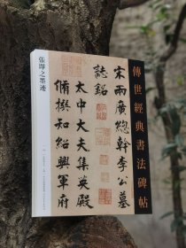 张即之墨迹传世经典书法碑帖140中国国家画院书法篆刻院编宋榜书