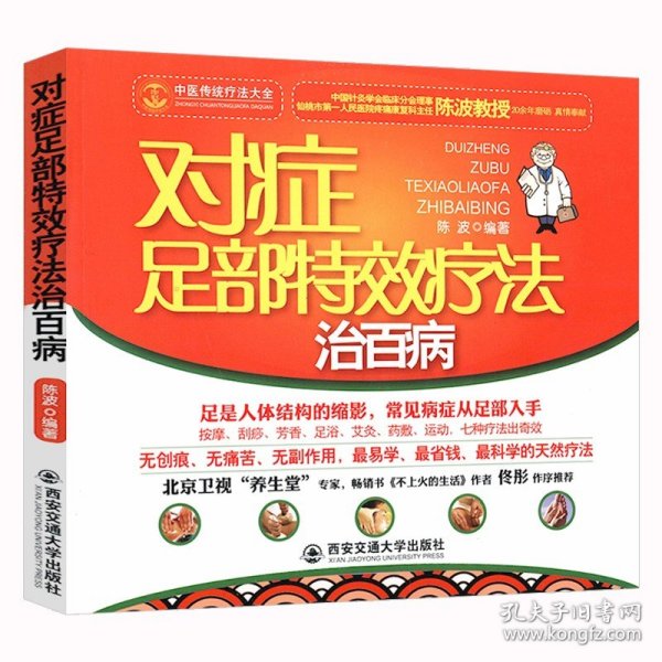 中国传统疗法大全：对症足部特效疗法治百病 足部按摩治百病速查手册对症足部按摩百病消