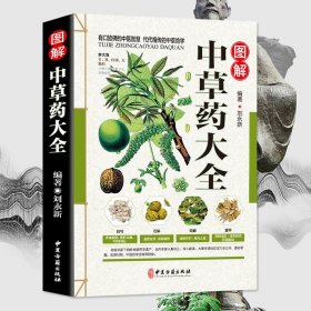 图解中草药大全中草药野外识别图谱中药材识别华佗药方药物速认速查学认中草药精编速查与应用彩色图鉴新编700种南方北方植物