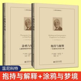 全2册 温尼科特 抱持与解释+涂鸦与梦境 儿童心理学学习资料 儿童心理分析 精神分析 心理咨询师 心理治疗师 温尼科特的理论书