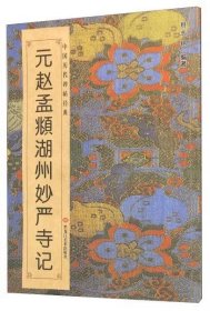 元赵孟頫湖州妙严寺记 中国历代碑帖经典临习技法精解