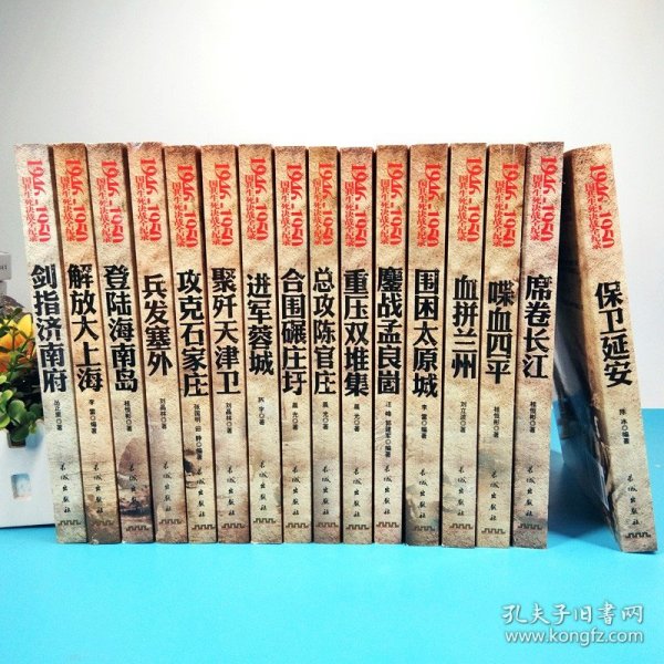 全套16册 国共生死决战全纪录丛书 中国军事大全1946-1950年纪实影像军事经典战役战争内战保卫延安解放大上海历史