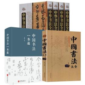 【全新正版】（全3册）中国书法一本通 中国书法大全 中华书法全集（全6本）