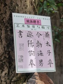 欧体楷书艺术鉴赏与临习普通高等院校公共艺术书法教程丛书溢价售