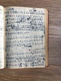 一个人的六本日记---方志刚--50-70年代的日记和工作记录--一共六本日记本，内容不错！由于图片受限分6个上传。第一本