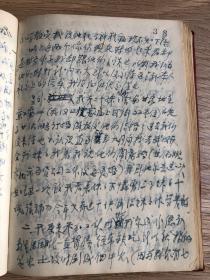 一个人的六本日记---方志刚--50-70年代的日记和工作记录--一共六本日记本，内容不错！由于图片受限分6个上传。第一本