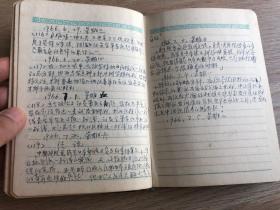 一个人的六本日记---方志刚--50-70年代的日记和工作记录--一共六本日记本，内容不错！由于图片受限分6个上传。第三本