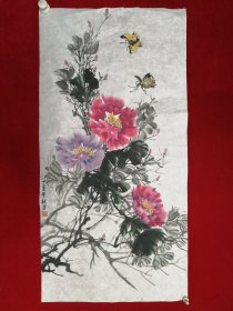 三尺整纸  花鸟画 Y234-24