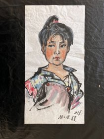 人物画 软件尺寸66*34厘米Y256-20