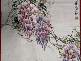 三尺整纸 花鸟画 Y181-33