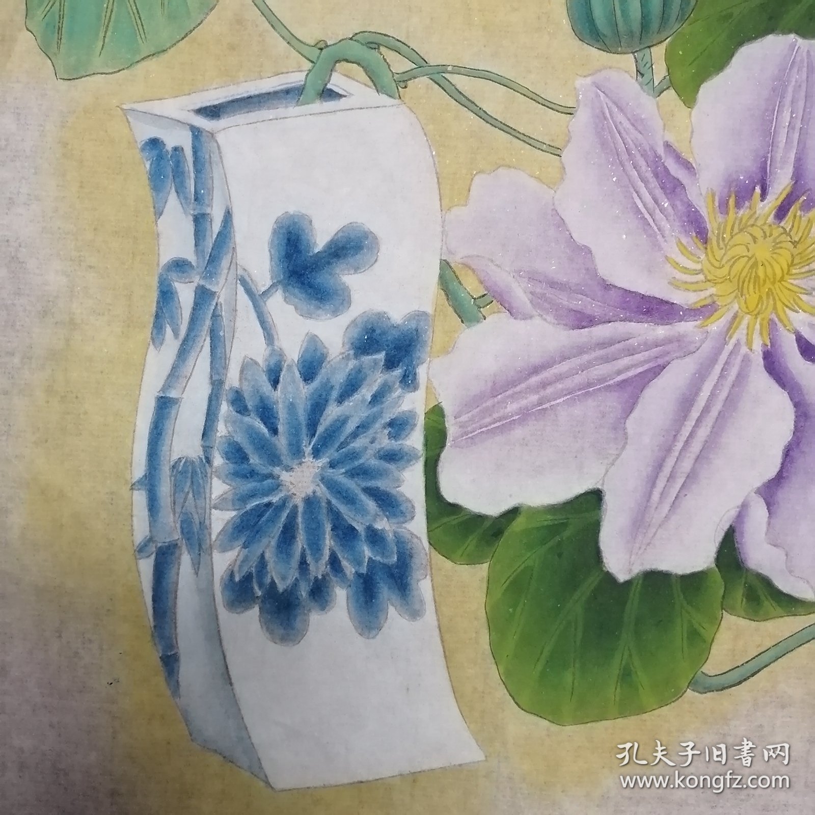 纯手绘 工笔花鸟画 Y138-13