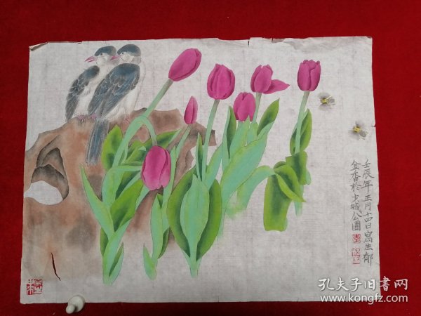 工笔花鸟画 Y149-32