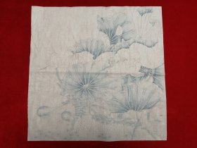 纯手绘 无章款 工笔花鸟画 Y223-04