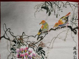 三尺整纸 花鸟画 Y181-33