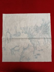 纯手绘 无章款 工笔花鸟画 Y222-22