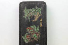 徽墨【三生花三生果】 松烟墨锭墨块墨条墨汁古墨老墨收藏文房四宝库存