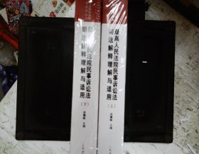 最高人民法院民事诉讼法司法解释理解与适用