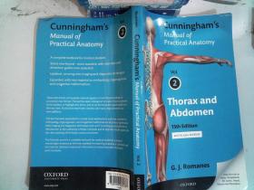 CUNNINGHAMS MANUAL OF PRACTICAL ANATOMY  VOL .2