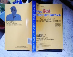 the very best toefl ibt 1000 words