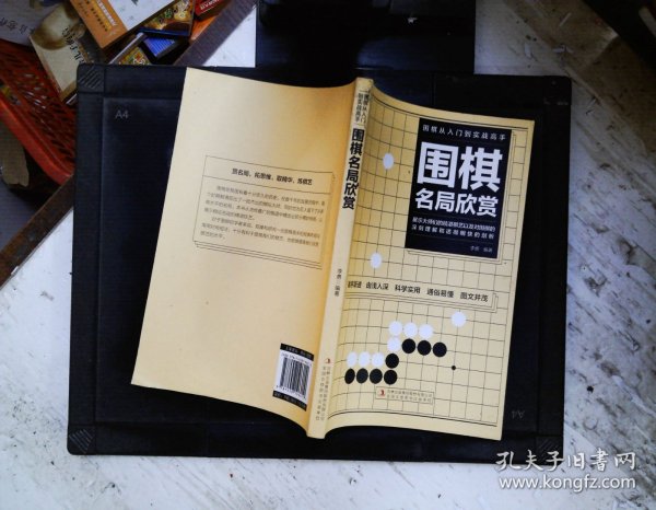 围棋从入门到实战高手（全5册）围棋定式解密 布局高招 中盘战术 收官计算 名局欣赏