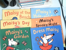 原版英文：A Maisy Sticker Book（6本合售）