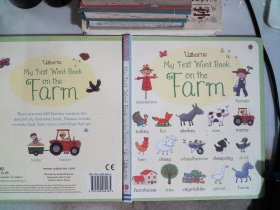 My First Word Book on the Farm(Usbor