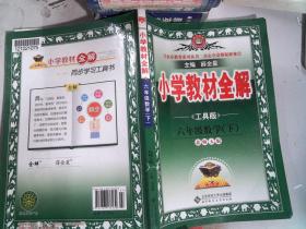 金星教育全解丛书·小学教材全解：6年级数学（下）（北京师大版）（工具版）