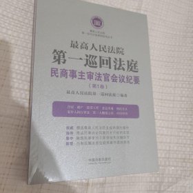 最高人民法院第一巡回法庭民商事主审法官会议纪要（第1卷）