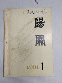 1981年甘肃酒泉《阳关》改刊号