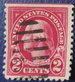 美国早期邮票，华盛顿总统军事家政治家建国国父历史名人、信销h