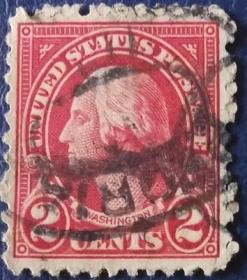 美国早期邮票，华盛顿总统军事家政治家建国国父历史名人、信销w