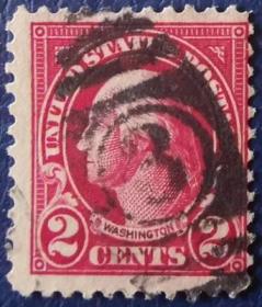 美国早期邮票，华盛顿总统军事家历史名人政治家建国国父、信销e