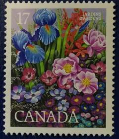英联邦邮票 I，加拿大1980年蒙特利尔国际花卉展，1全