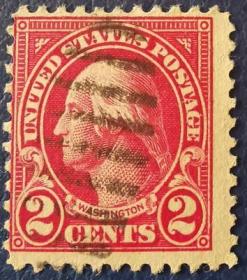 美国早期邮票，华盛顿总统建国国父军事家政治家历史名人，信销a