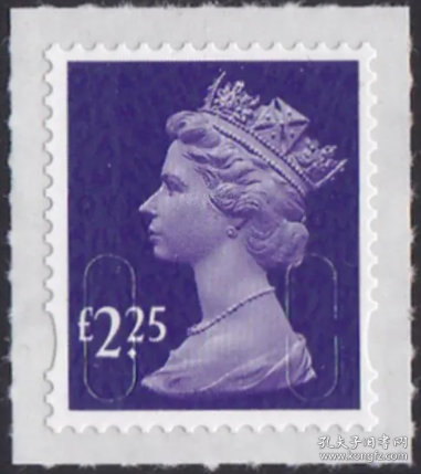 英国梅钦邮票，2018年英国伊丽莎白二世女王，2.25£