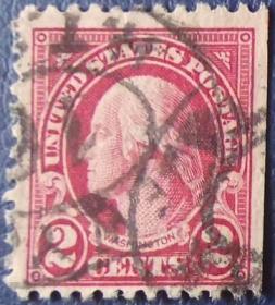 美国早期邮票，华盛顿总统军事家政治家建国国父历史名人、信销q
