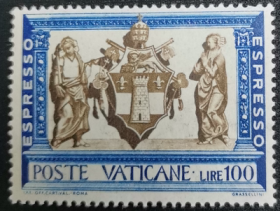 梵蒂冈邮票za17，1961年怜悯和慈善事业