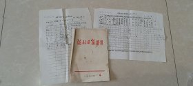 河北日报通讯1972.4期【内附西水北公社月报表及登记表各一张】。63页，河南省西峡县五里桥公社走马岗大队正确处理林牧矛盾积极发展养羊，束鹿县新垒头公社封家庄大队封永默-两下子从哪里来，【河北省廊坊市】安次县南务大队通讯员孙加波-张冠李戴是弄虚作假的坏文风。