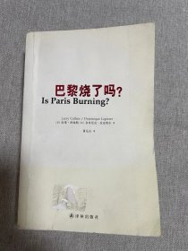 巴黎烧了吗?【豆瓣书评8.8分！】