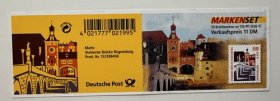 德国 2000 古城堡桥梁建筑 盖销小本票