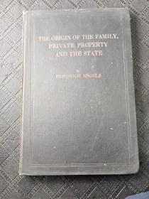 The origin of the family private property and the state 英文原版精装