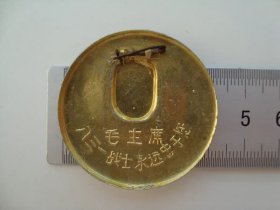 (像章8732)辽大，毛主席八三一战士永远忠于您8品