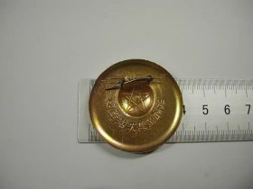 (像章5289)辽革站沈粮革联站8品