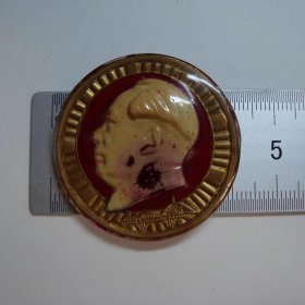 (像章6943)夜光塑料像章8品