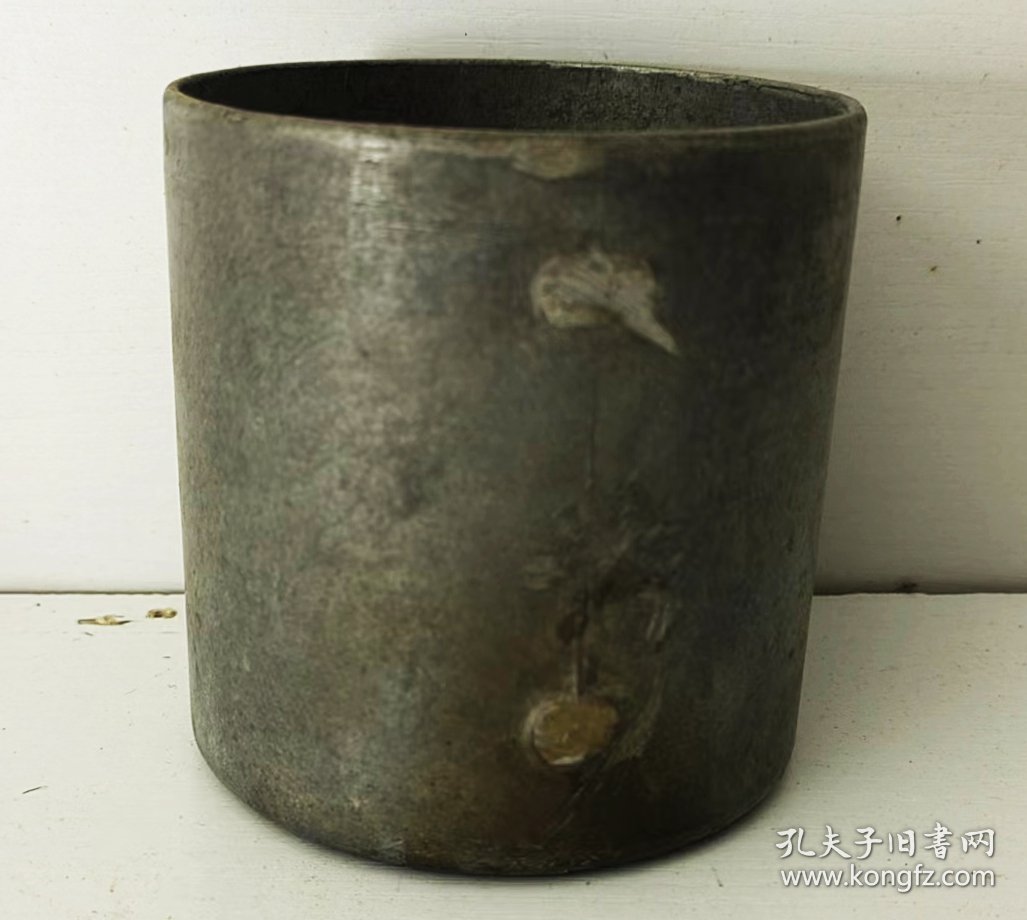 1930年苏维埃带镰刀斧头标志铝茶杯