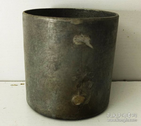 1930年苏维埃带镰刀斧头标志铝茶杯