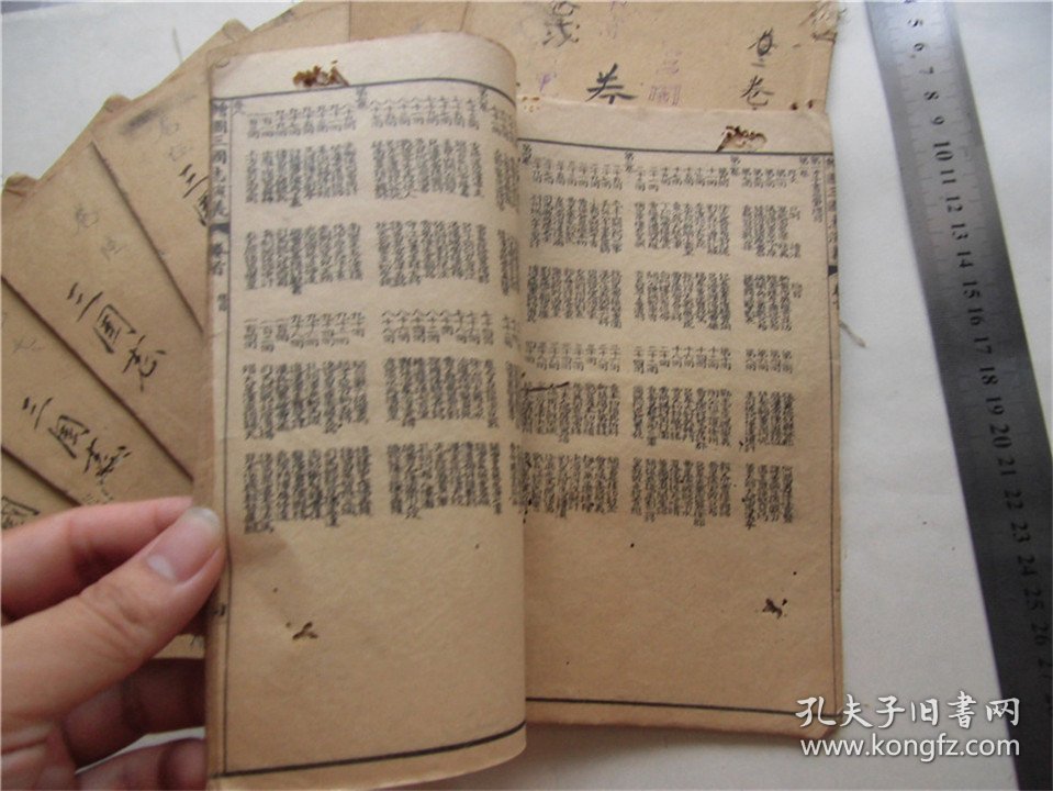 古籍线装书民国庚申石印本全图绣像三国演义，8册120回全